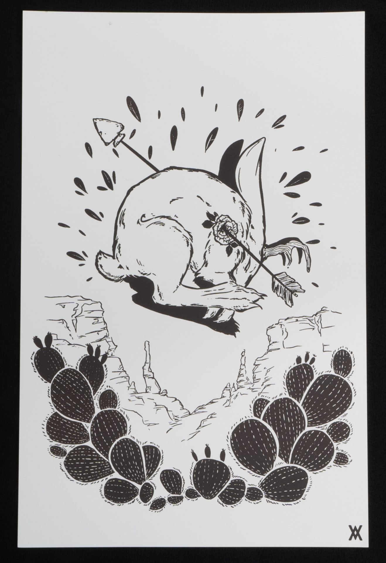 Print Jackalope