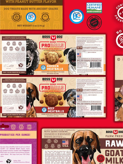 Boss Dog Proballs: Chicken and Beef Dog Treats