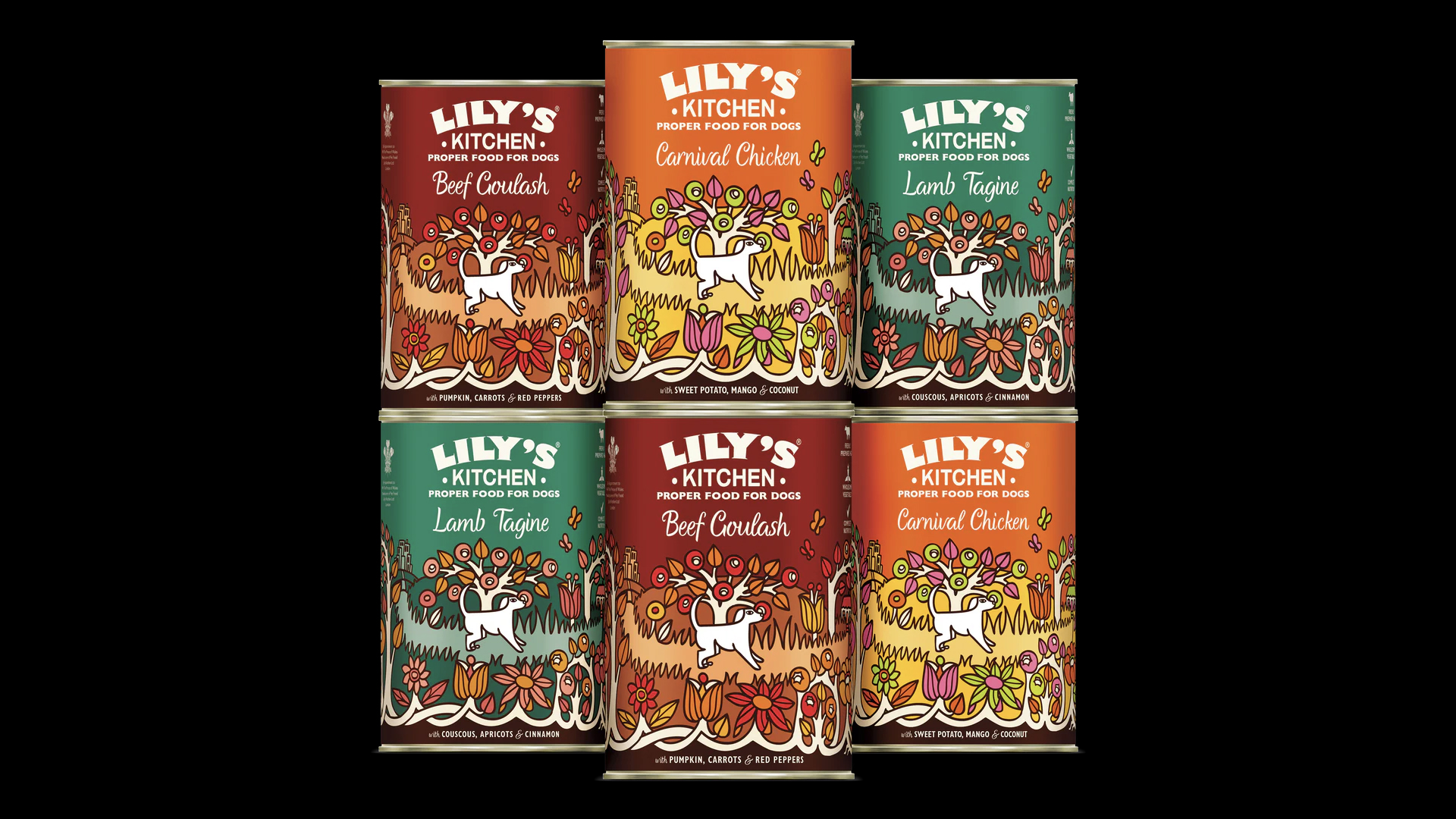 Lily's Kitchen variety of canned dog food